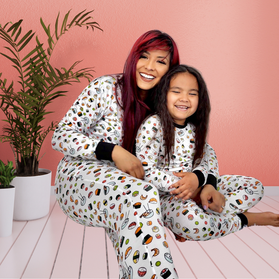 Women’s 2 pc set in Kabuki Sushi | Bamboo Viscose