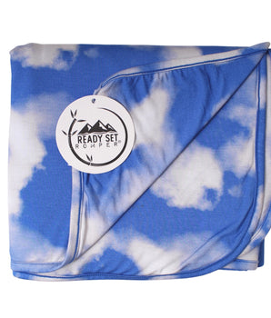 Blanket in Watching Clouds | Bamboo Viscose