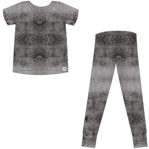 2 pc Loungewear Set in O.G Stormy | Bamboo Viscose
