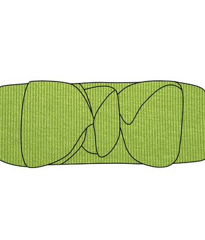 Headwrap in Ribbed Mantis | Bamboo Viscose
