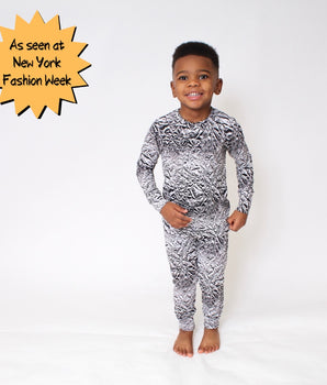 2 pc Loungewear Set in Heavy Metal | Bamboo Viscose