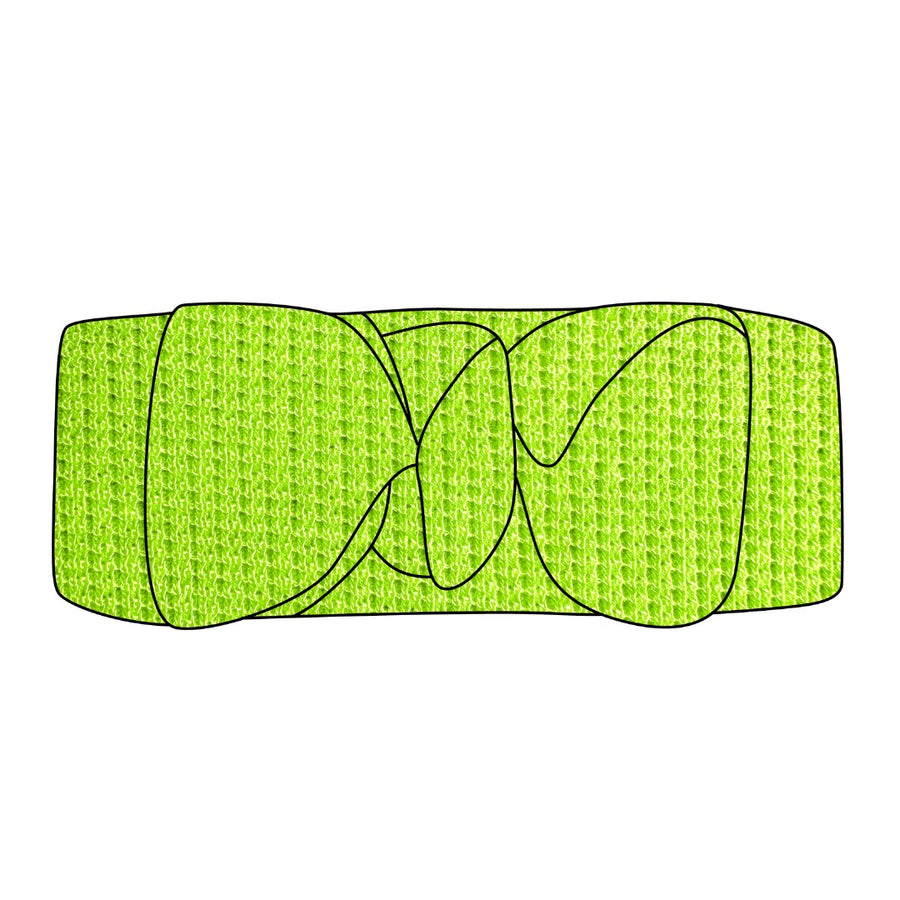 Headwrap in Lime | Waffle Bamboo Viscose