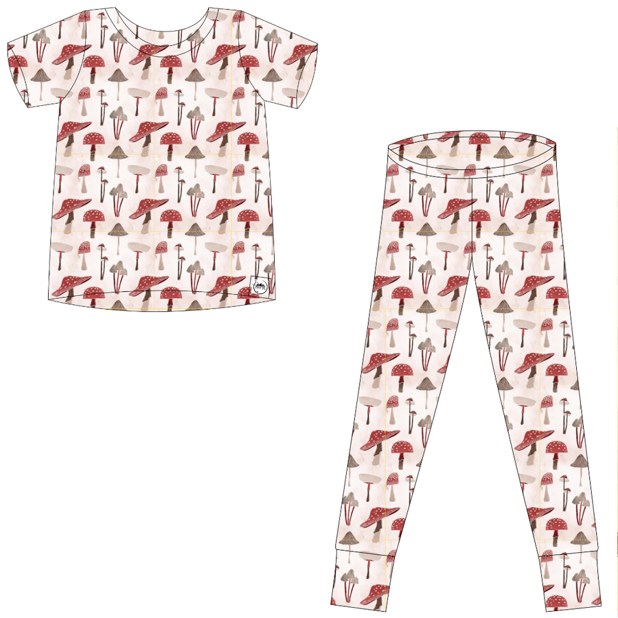 2 pc Loungewear Set in Truffles | Bamboo Viscose