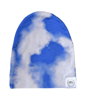 Beanie in Watching Clouds | Bamboo Viscose