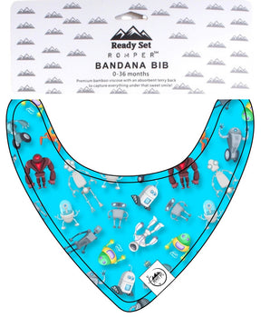 Bib in Robots | Bamboo Viscose