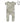 Front Opening Romper in Green Arrows