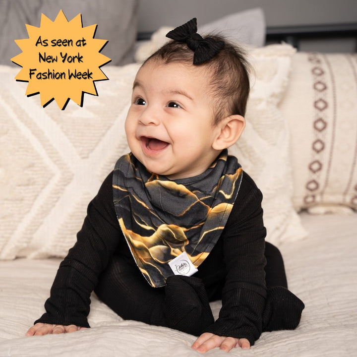 Bib in Desert Flame | Bamboo Viscose