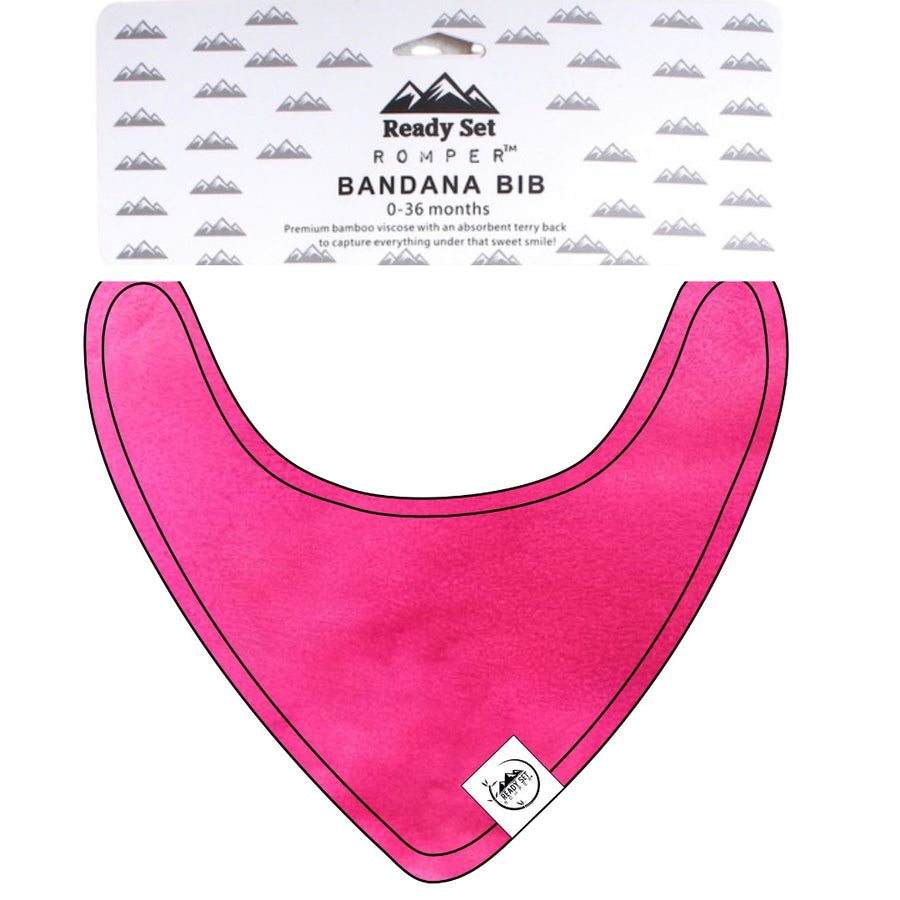 Bib in Electric Candy | Bamboo Viscose