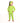 Front Opening Romper in Lime