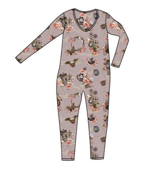 Women's One-Piece Lounger Set in Steampunk