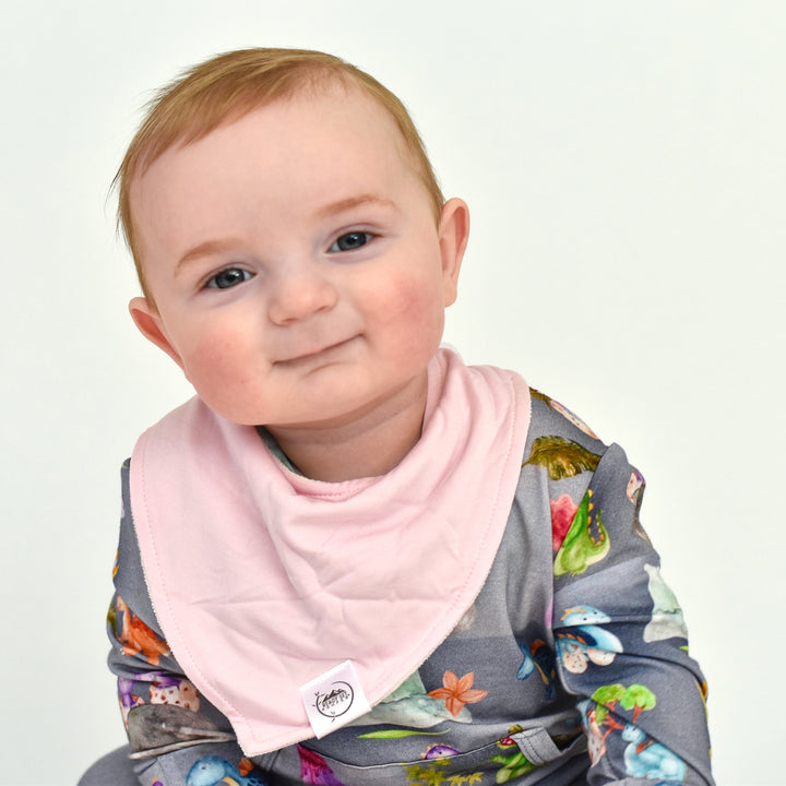 Bib in Pink Lemonade | Bamboo Viscose