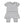 Front Opening Twirl Shortie Romper in Heathered Grey | Bamboo Viscose