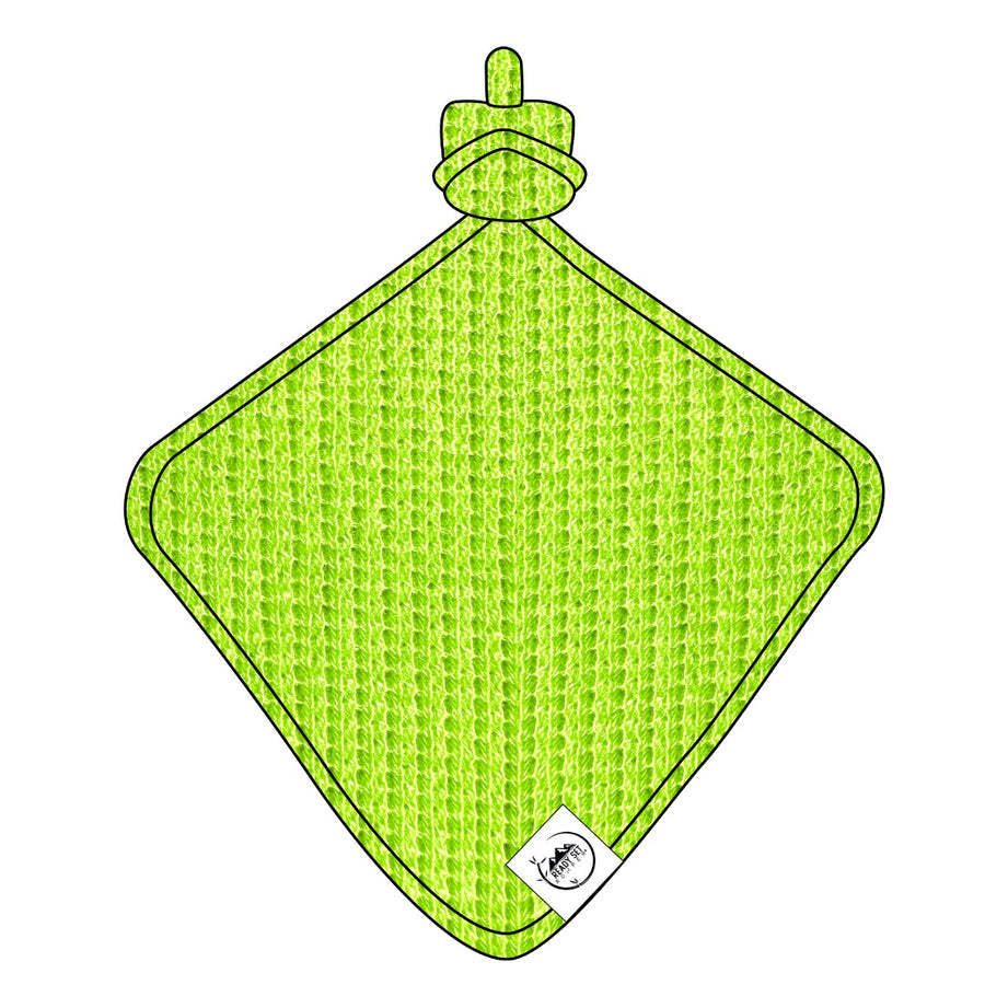Lovey in Lime | Waffle Bamboo Viscose