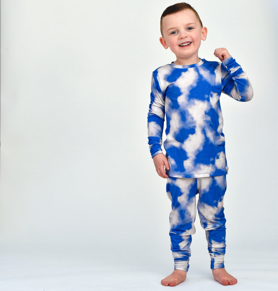 2 pc Loungewear Set in Watching Clouds | Bamboo Viscose