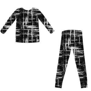 2 pc Loungewear Set in Chalk It Up | Bamboo Viscose