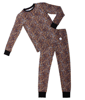 2 pc Loungewear Set in Leopard King | Bamboo Viscose