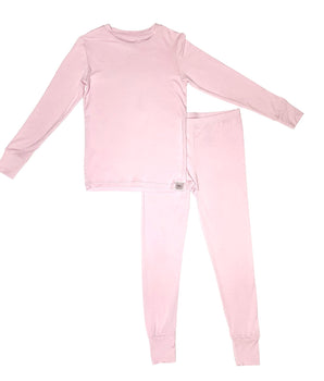2 pc Loungewear Set in Pink Lemonade | Bamboo Viscose