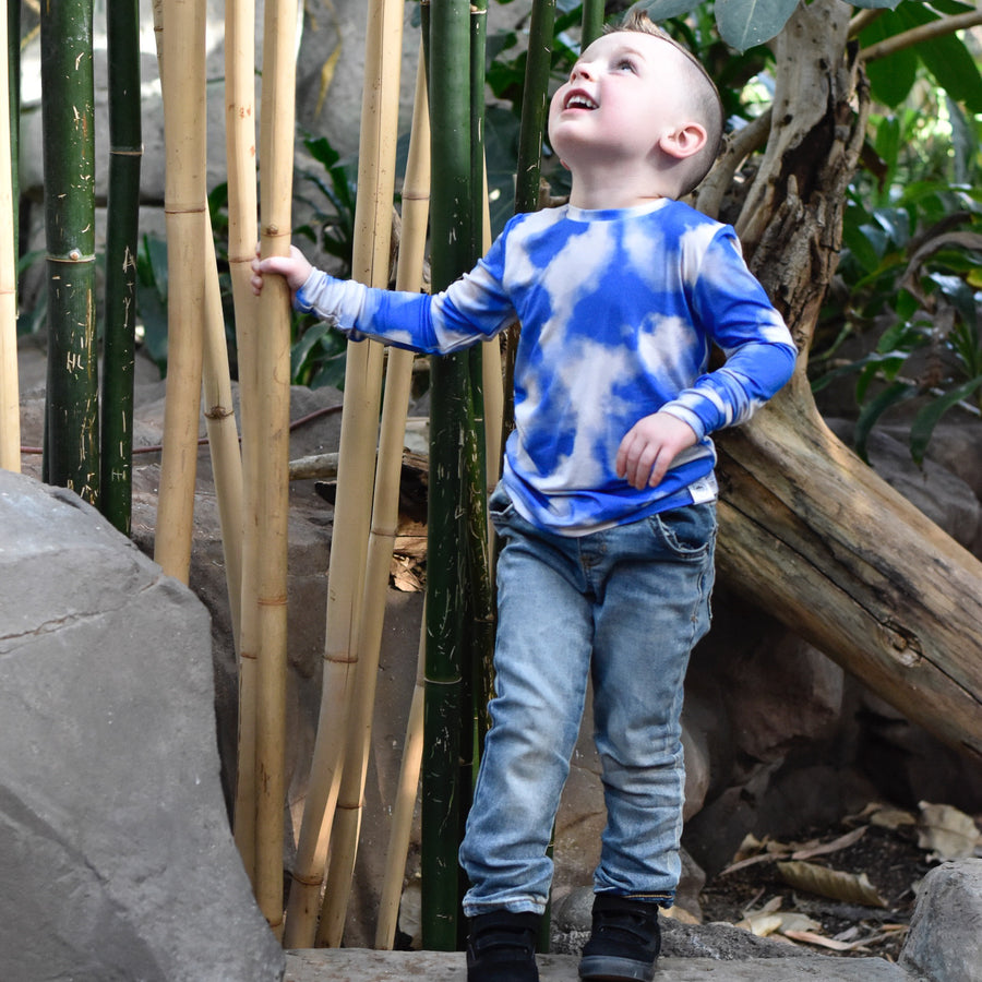 2 pc Loungewear Set in Watching Clouds | Bamboo Viscose