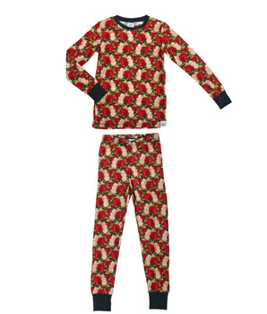 2 pc Loungewear Set in Smell the Roses | Bamboo Viscose