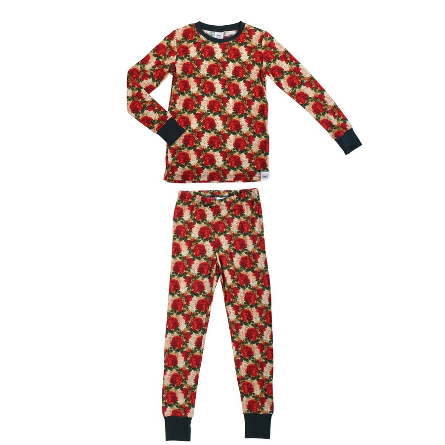 2 pc Loungewear Set in Smell the Roses | Bamboo Viscose