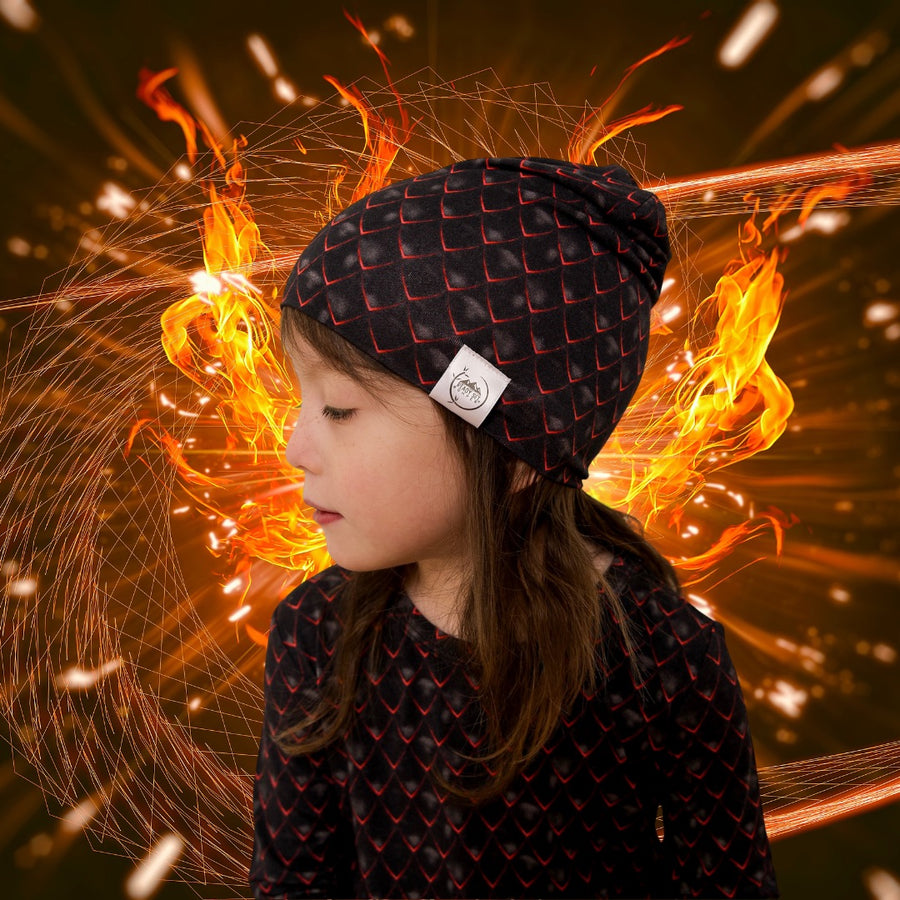 Beanie in Dragon Heart | Bamboo Viscose