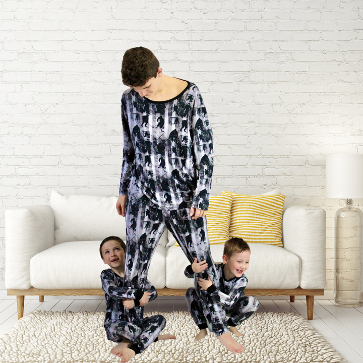 Men’s 2 pc Loungewear Set in Hockey | Bamboo Viscose