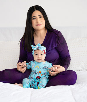 Women’s 2 pc set in Grape | Bamboo Viscose