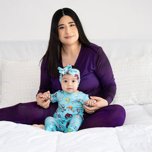 Women’s 2 pc set in Grape | Bamboo Viscose