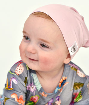 Beanie in Pink Lemonade | Bamboo Viscose