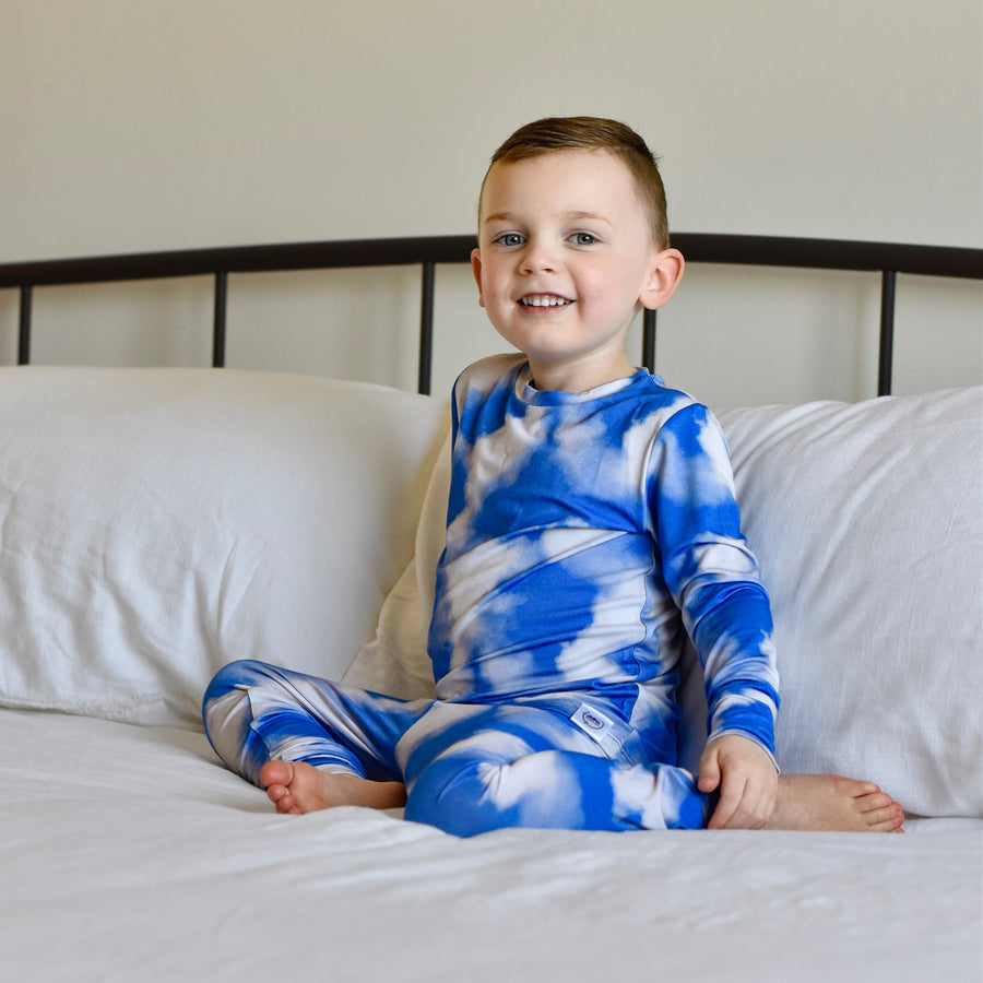 2 pc Loungewear Set in Watching Clouds | Bamboo Viscose