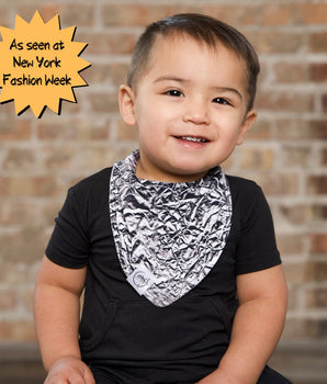 Bib in Heavy Metal  | Bamboo Viscose