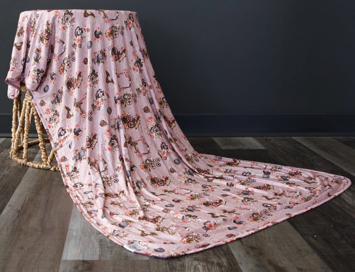 Blanket in Steampunk | Bamboo Viscose