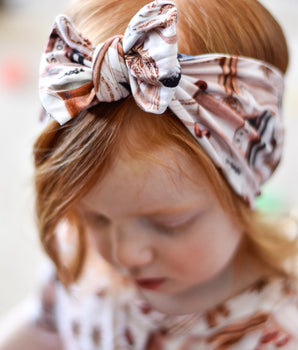 Headwrap in Java Love | Bamboo Viscose