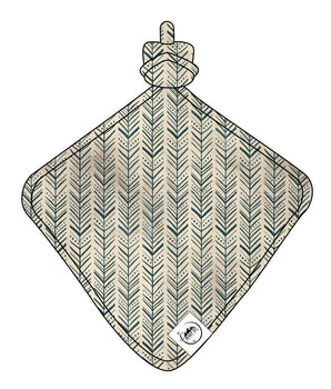 Lovey in Green Arrows | Bamboo Viscose