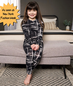 2 pc Loungewear Set in Chalk It Up | Bamboo Viscose