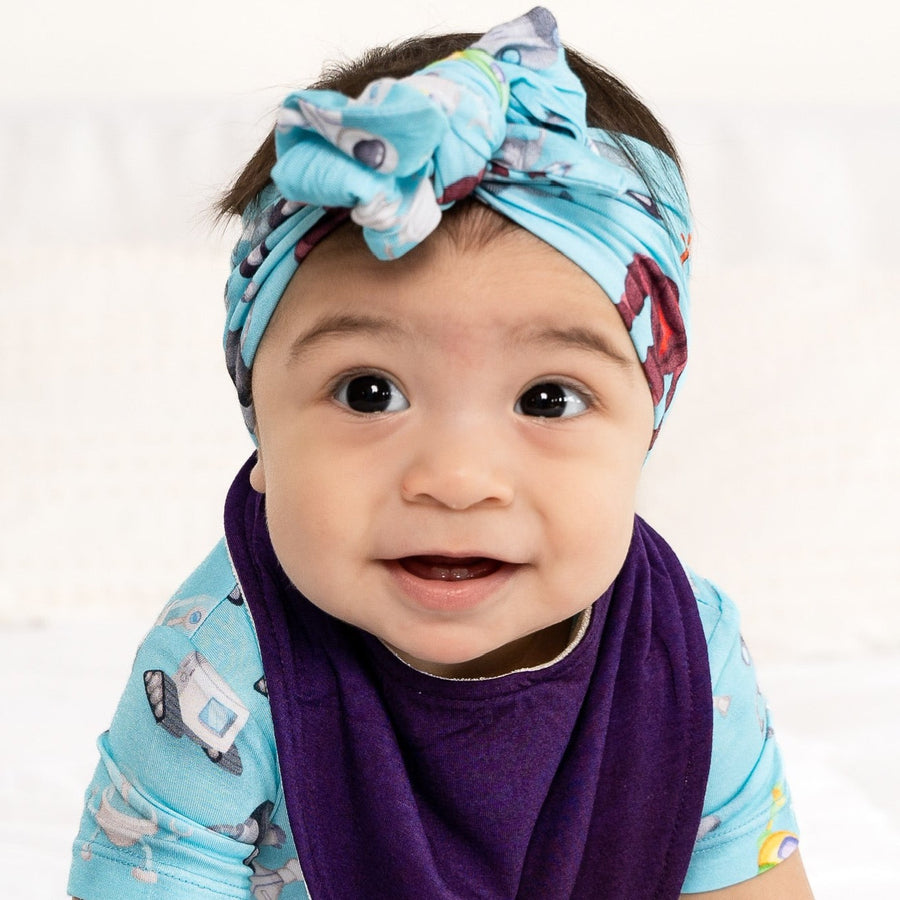 Headwrap in Robots | Bamboo Viscose