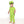 Front Opening Romper in Lime | Waffle Bamboo Viscose