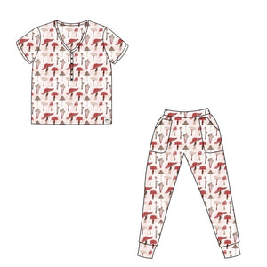 Women’s 2 pc Loungewear Set in Truffle | Bamboo Viscose