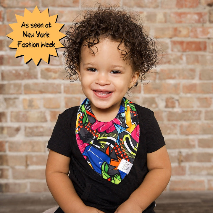 Bib in Graffiti Way | Bamboo Viscose