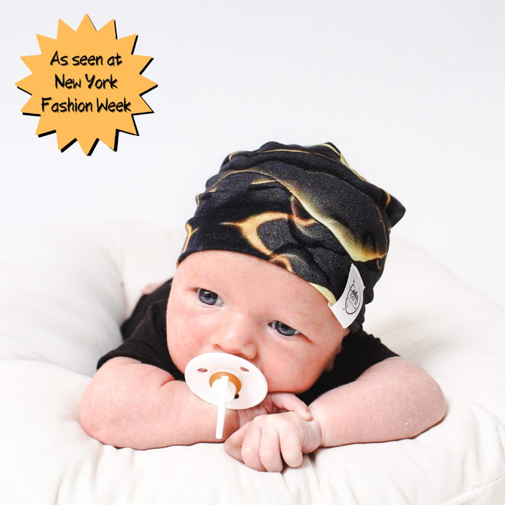 Beanie in Desert Flame | Bamboo Viscose