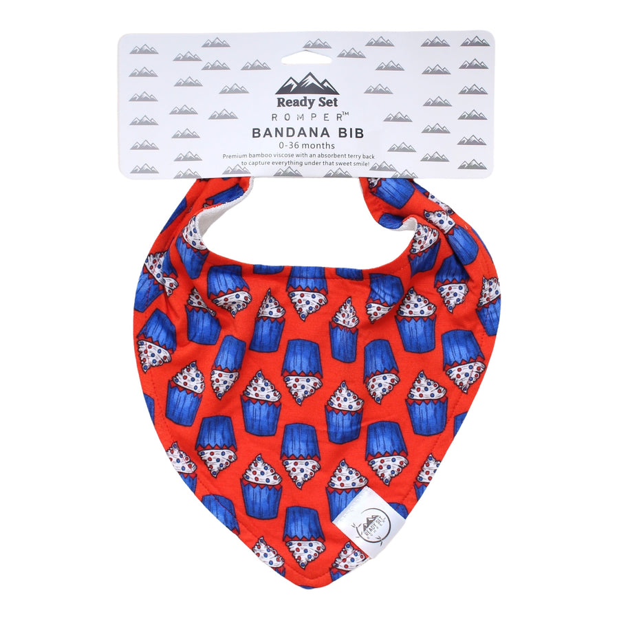 Bib in Cupcakes | Bamboo Viscose