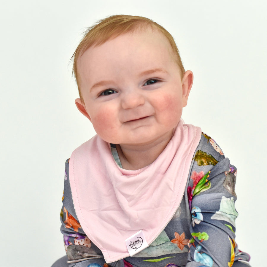 Bib in Pink Lemonade | Bamboo Viscose