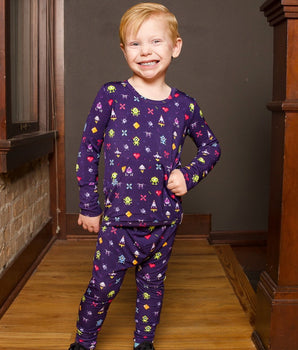 Front Opening Romper in Game On