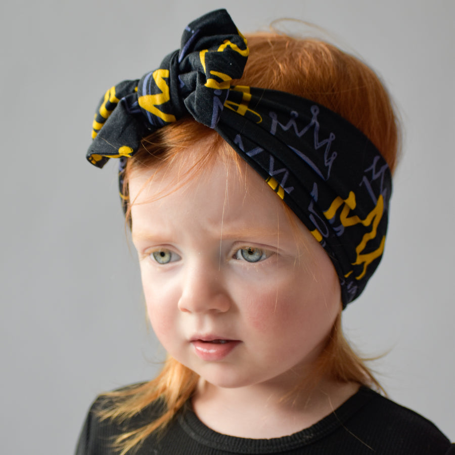 Headwrap in Kings & Queens | Bamboo Viscose