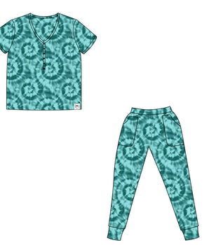 Women’s 2 pc Loungewear Set in Hurricane