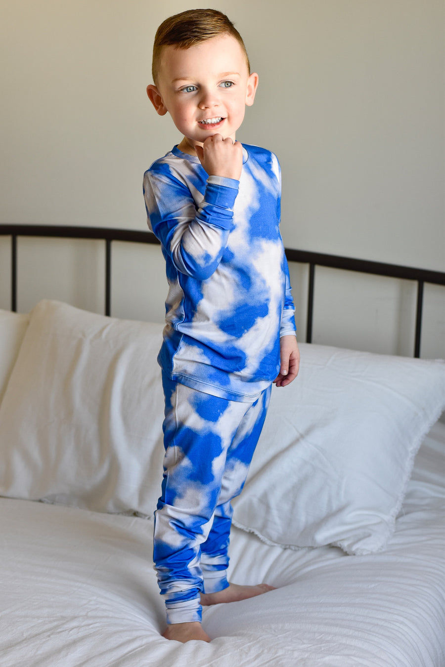 2 pc Loungewear Set in Watching Clouds | Bamboo Viscose