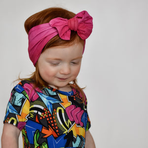 Headwrap in Electric Candy | Bamboo Viscose