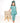 Front Opening Twirl Romper in Hurricane