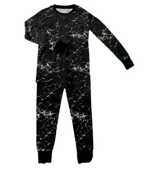 Men’s 2 pc Loungewear Set in Marbled Nitro