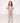 Front Opening Twirl Romper in Java Love